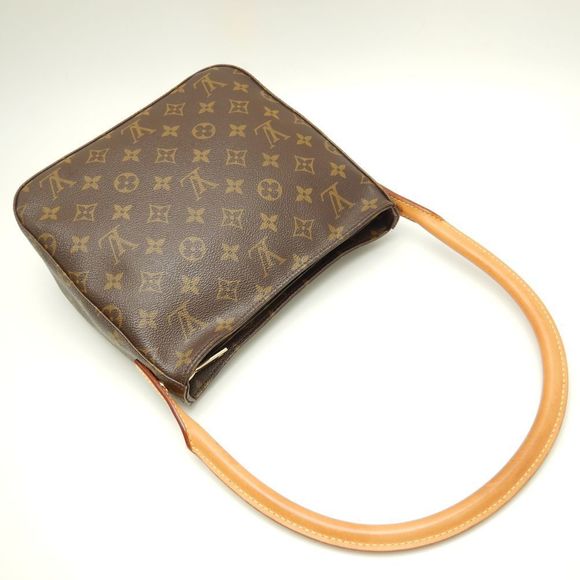 Louis Vuitton Monogram Looping MM Brown Shoulder Bag - Picture 2 of 7